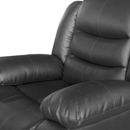 Fantasy Recliner Pu Leather 1R Black.