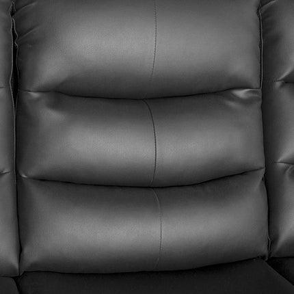 Fantasy Recliner Pu Leather 1R Black.