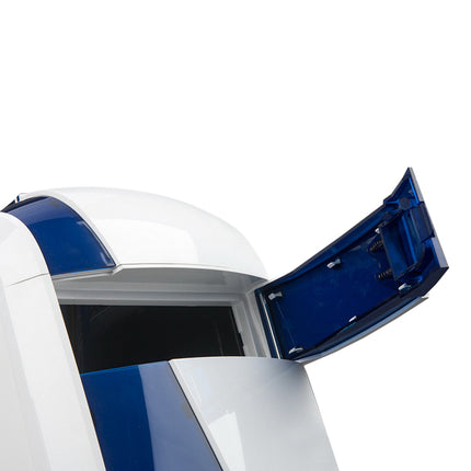 Huntkey MVP Pro  Gaming computer chassis - Blue (No PSU Included, NO FAN Included).