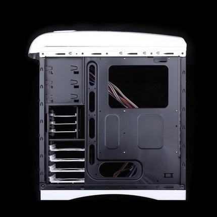 Huntkey MVP Pro  Gaming computer chassis - Blue (No PSU Included, NO FAN Included).