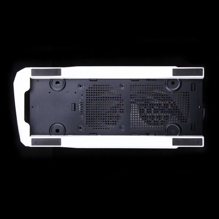 Huntkey MVP Pro  Gaming computer chassis - Blue (No PSU Included, NO FAN Included).