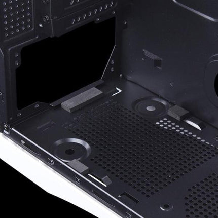 Huntkey MVP Pro  Gaming computer chassis - Blue (No PSU Included, NO FAN Included).