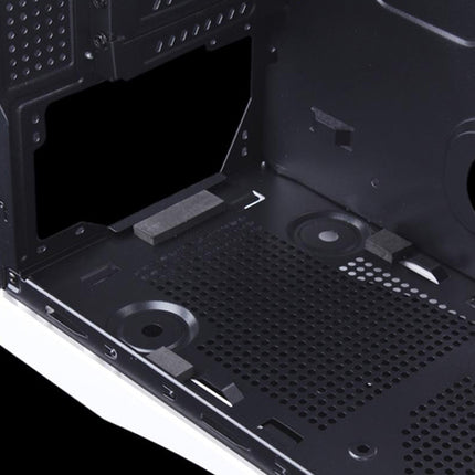 Huntkey MVP Pro  Gaming computer chassis - Blue (No PSU Included, NO FAN Included).