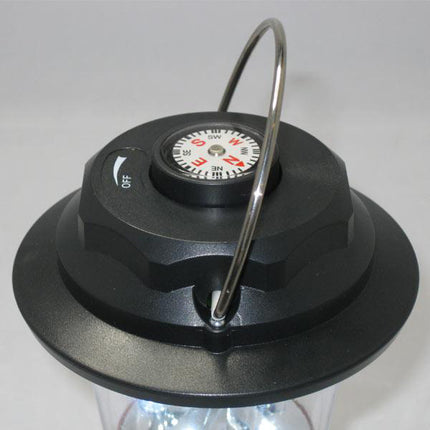Portable Dynamo LED Lantern Radio with Built-In Compass.