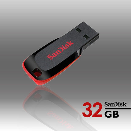Sandisk Cruzer Blade CZ50 32GB USB Flash Drive.