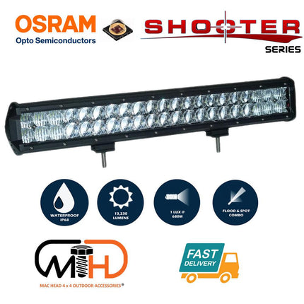 20inch Osram LED Light Bar 5D 126w Sopt Flood Combo Beam Work Driving Lamp 4wd.