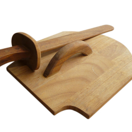 Wooden Sword and Shield.