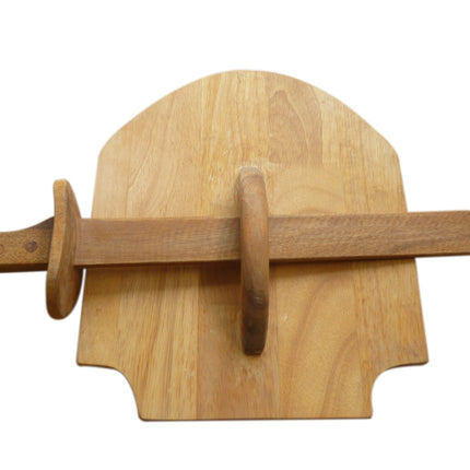 Wooden Sword and Shield.
