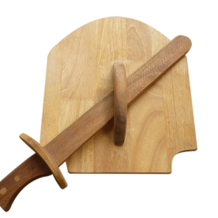 Wooden Sword and Shield.