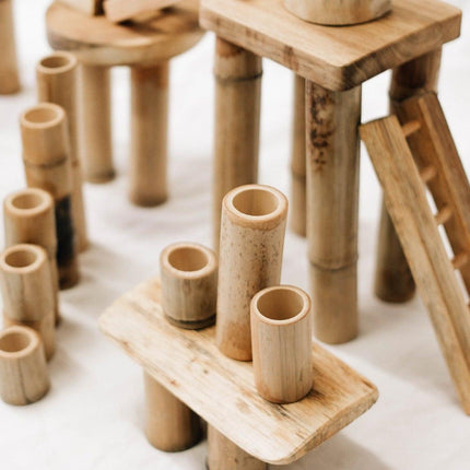 Bamboo building set 50 pcs.