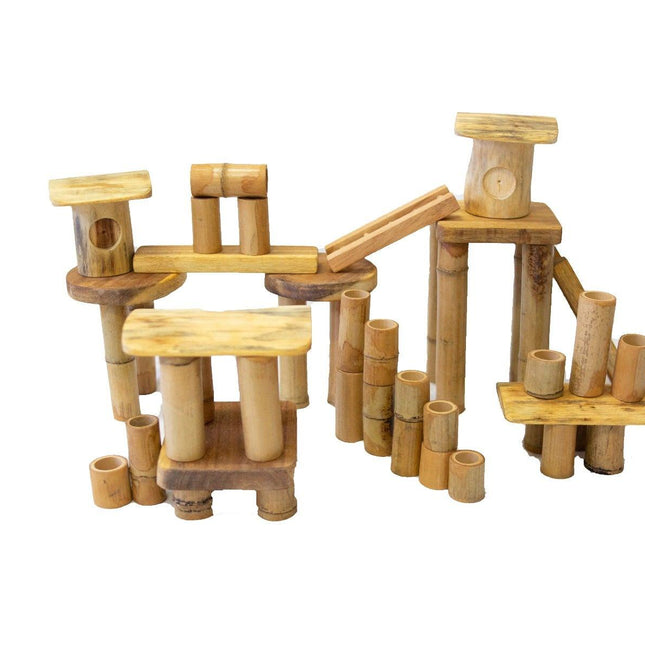 Bamboo building set 50 pcs.