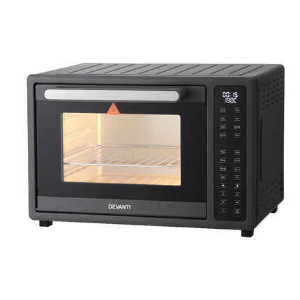 Devanti Air Fryer 32L W/ LCD Touch Oven 1700W.