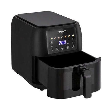 Devanti Air Fryer 8L LCD Fryers.
