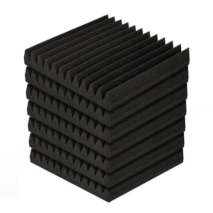 Alpha Acoustic Foam 20pcs 30x30x5cm Sound Absorption Proofing Panel Studio Wedge.