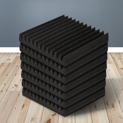Alpha Acoustic Foam 20pcs 30x30x5cm Sound Absorption Proofing Panel Studio Wedge.