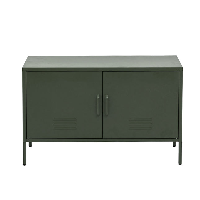 Artiss Buffet Sideboard Metal Cabinet - BASE Green.