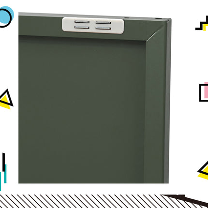 Artiss Buffet Sideboard Metal Cabinet - BASE Green.