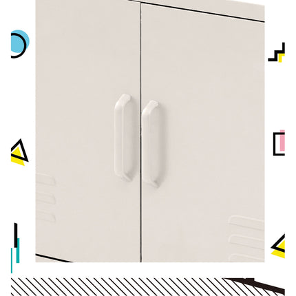 Artiss Buffet Sideboard Metal Cabinet - BASE White.
