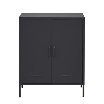 Artiss Buffet Sideboard Metal Cabinet - SWEETHEART Charcoal.