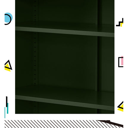 Artiss Buffet Sideboard Metal Cabinet - SWEETHEART Green.
