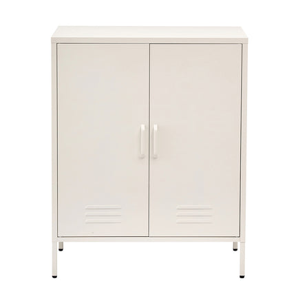 Artiss Buffet Sideboard Metal Cabinet - SWEETHEART White.