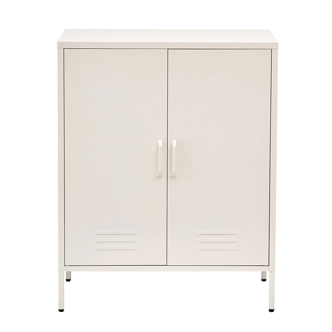 Artiss Buffet Sideboard Metal Cabinet - SWEETHEART White.