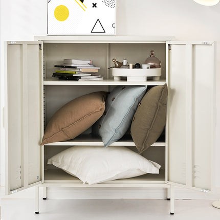 Artiss Buffet Sideboard Metal Cabinet - SWEETHEART White.