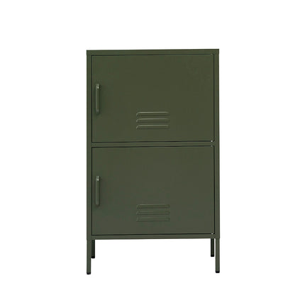 Artiss Buffet Sideboard Metal Cabinet - DOUBLE Green.