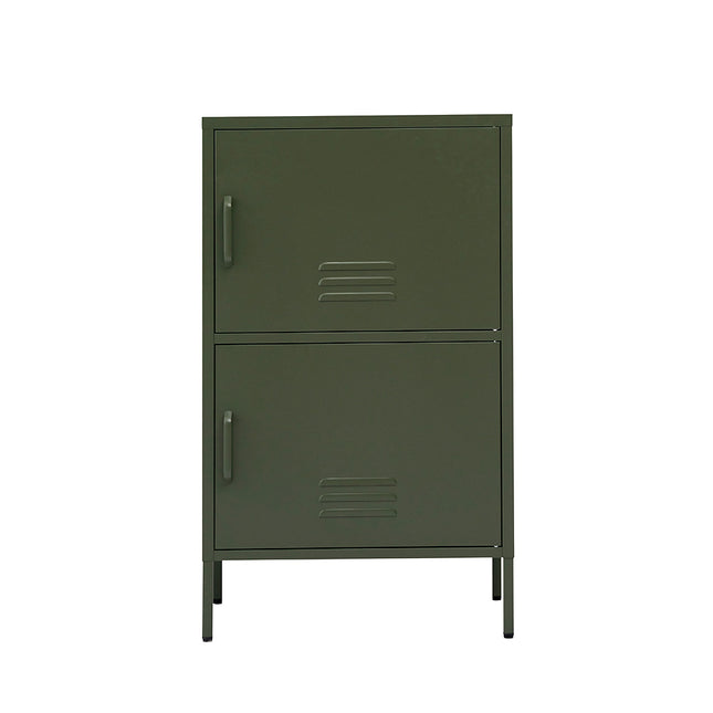 Artiss Buffet Sideboard Metal Cabinet - DOUBLE Green.