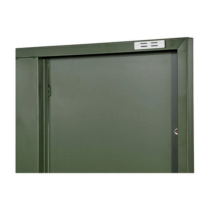 Artiss Buffet Sideboard Metal Cabinet - DOUBLE Green.