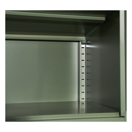 Artiss Buffet Sideboard Metal Cabinet - DOUBLE Green.