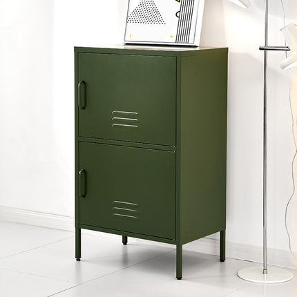 Artiss Buffet Sideboard Metal Cabinet - DOUBLE Green.