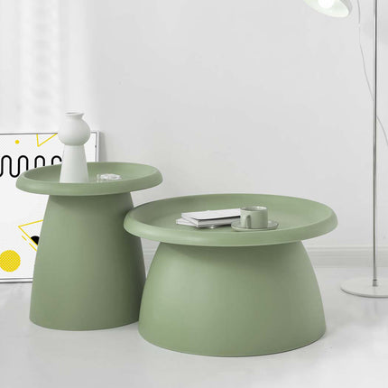 Artiss Bedside Table 2 Drawers with Shelf - BADAN.