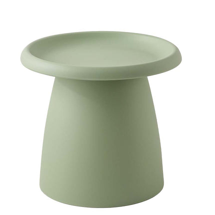 Artiss Coffee Table Round 52CM Plastic Green.