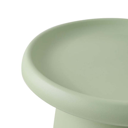 Artiss Coffee Table Round 52CM Plastic Green.
