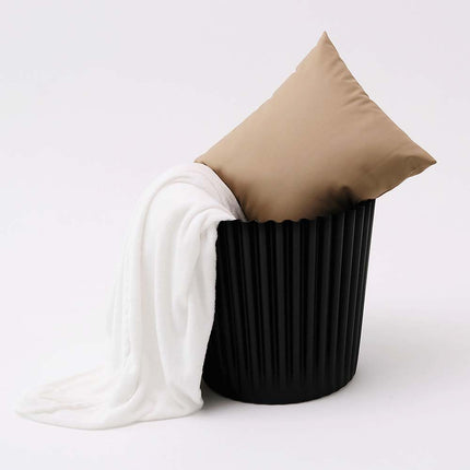 Artiss 2x Bar Stools Cupcake Plastic Foot Stool White.