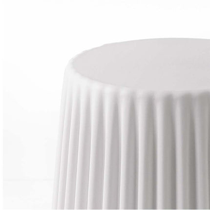 Artiss 2x Bar Stools Cupcake Plastic Foot Stool White.