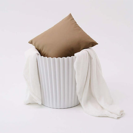 Artiss 2x Bar Stools Cupcake Plastic Foot Stool White.