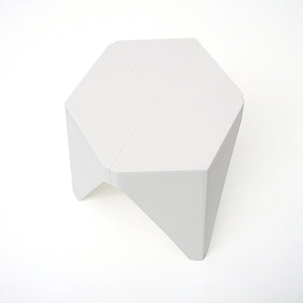 Artiss 2x Bar Stools Puzzle Plastic Foot Stool White.
