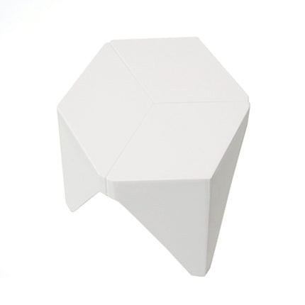 Artiss 4PC Puzzle Stool Bar Stools Stackable White.