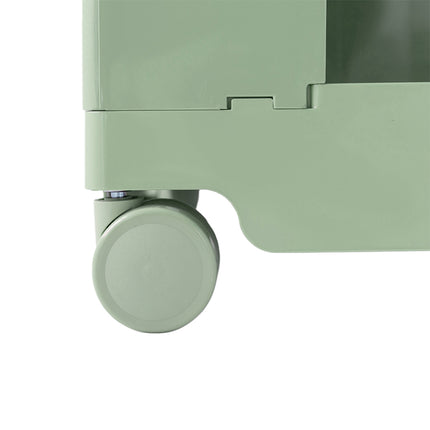 Artiss Storage Trolley Bedside Table 5 Tier Cart Boby Replica Green.