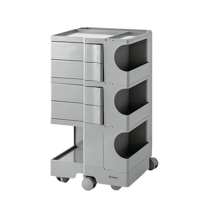 ArtissIn Storage Trolley Bedside Table 5 Tier Cart Boby Replica Grey.