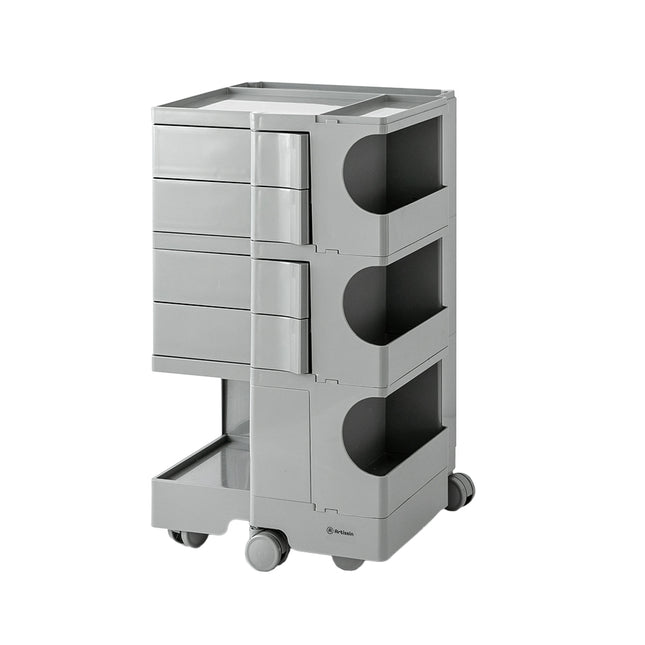 ArtissIn Storage Trolley Bedside Table 5 Tier Cart Boby Replica Grey.