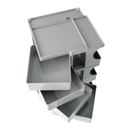 ArtissIn Storage Trolley Bedside Table 5 Tier Cart Boby Replica Grey.