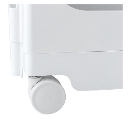 Artiss Storage Trolley Cart Bedside Table 5 Tier White.