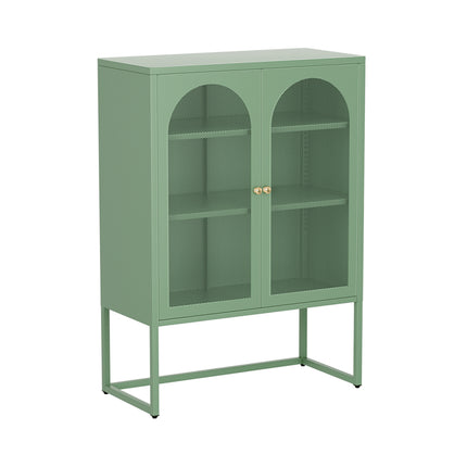Artiss Buffet Sideboard Metal Cabinet - ELMA Green.