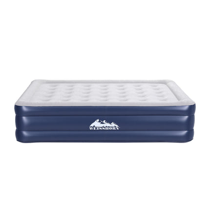 Weisshorn Air Mattress Queen Inflatable Bed 46cm Air bed Cube.