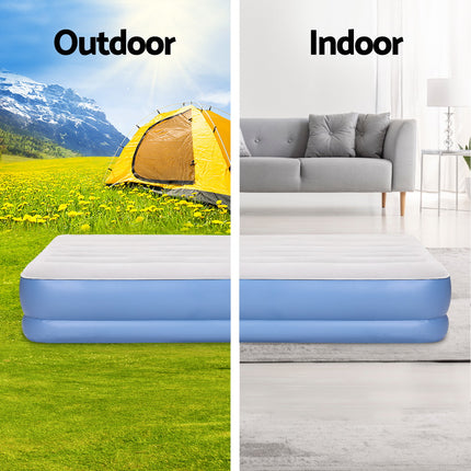 Weisshorn Air Mattress Queen Inflatable Bed 41cm Air bed.