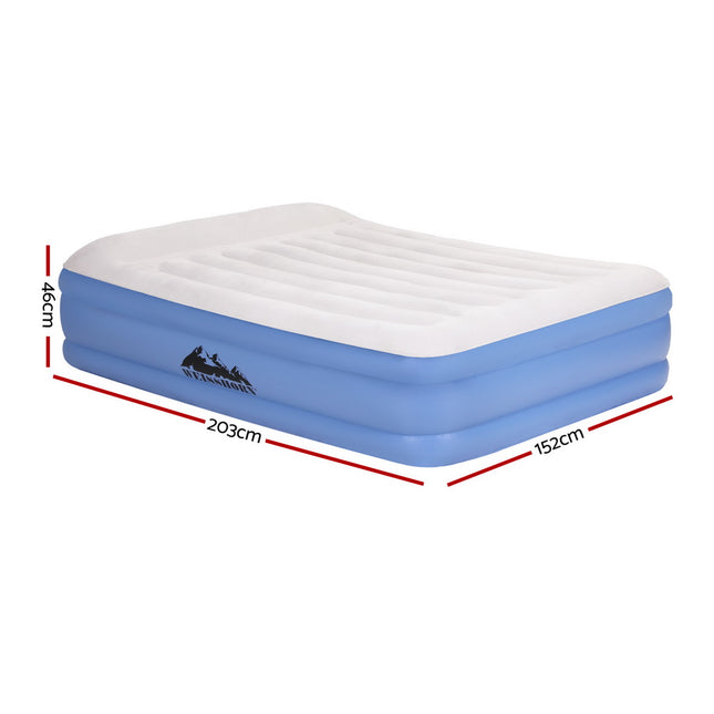 Weisshorn Air Mattress Queen Inflatable Bed 46cm Air bed.