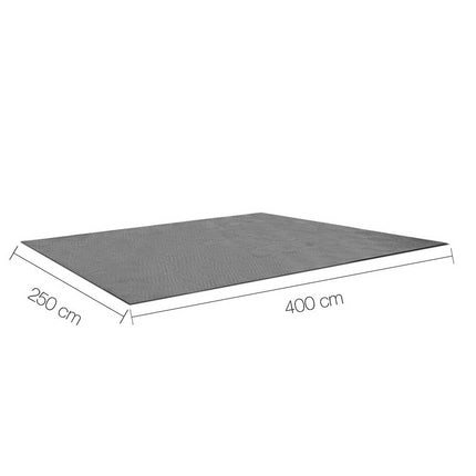 Weisshorn 4x2.5M Annex Matting 600GSM Floor Mats Hollow Design Mesh Caravan.